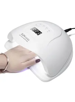 ناخن سایر 120W USB SUN FIVE UV Nail Lamp LED Light Gel Polish Dryer Curing Manicure Machine 