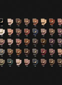 ابرو و چشم سایر Hourglass Curator Eyeshadow-Fox 