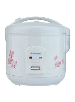 پلوپز، زودپز و آرام‌پز پلوپز 1 Ltr Rice Cooker With Steamer 400.0 W SRC-510N White 