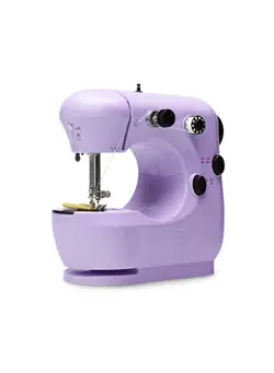 چرخ خیاطی چرخ خیاطی برقی Mini Handheld Sewing Machine S0-2027 Purple 