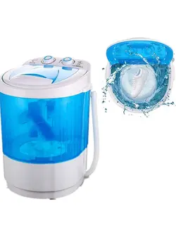 لوازم برقی خانگی کفش شور Shoe Washing Machine Small Household, Portable Lazy Washing Machine, 360° Cleaning, 10 Minutes Fast Cleaning, Safe Material Does Not Hurt Shoes Blue/White 