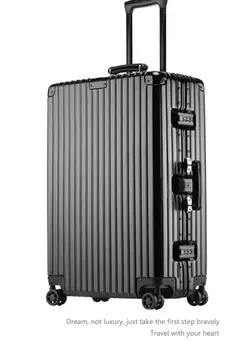 Premium Expandable Aluminum Frame ABS & PC Suitcase 20 Inch 