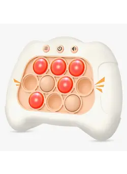 گجت، فیجت و سرگرمی پاپ ایت Handheld Pop Game Sensory Fidget Toys for Kids - White 