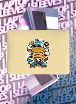 کیف، کوله‌پشتی و چتر کیف و کوله لپ تاپ 15 inch Laptop Sleeve Pancakes Design 