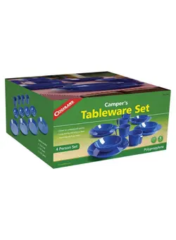 لوازم پخت  و پز ظروف آشپزی Coghlan's Campers Polypropylene Tableware Set 