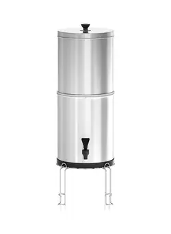 لوازم پخت  و پز ظروف آشپزی Outdoor Gravity Water Filter System with stand Bucket 33.00x22.50x22.50cm 