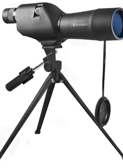 دوربین فیلم‌برداری و عکاسی تلسکوپ و میکروسکوپ 20-60x60 Waterproof Straight Spotting Scope with Tripod , Black 