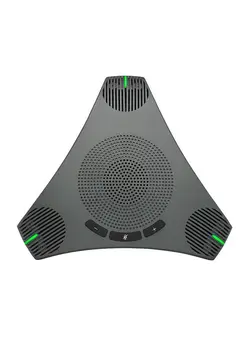 میکروفون سایر USB Speakerphone Conference Microphone Omnidirectional Computer Mic 360° Voice Pickup with Mute Key for Skype/Video Conference/Online Course/Live Streaming/Gaming/Daily Chatting 