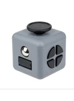 گجت، فیجت و سرگرمی اسپینر New decompression Rubik's cube five generation puzzle solving compression toy set of 2. 