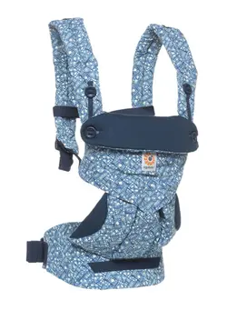 لوازم حمل آغوش 360 All-Position Baby Carrier with Lumbar Support - Batik Indigo 