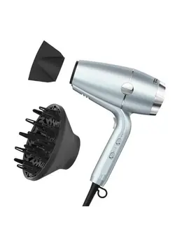 لوازم و مواد فرم‌دهی مو سشوار Infinitipro By Conair Smoothwrap Hair Dryer 1875W Hair Dryer With Diffuser Blow Dryer For Less Frizz More Volume And Body With Advanced Plasma Technology And Ceramic Technology 