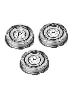 مردانه تیغ و ماشین اصلاح بدن 3-Piece Replacement Razor Blade Silver 