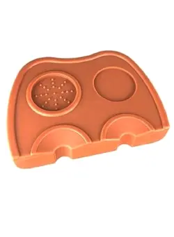 ظروف و تجهیزات آشپزخانه اکسسوری و تجهیزات آماده سازی 2-Piece Pressure Filling Corner Coffee Pad Set Brown 16 x 22centimeter 