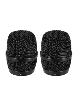 میکروفون سایر 2-Piece Replacement Head Set For BBS K100/K200/K300/4100/4500 Wireless Microphones I5914 Black 