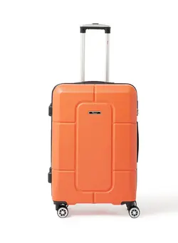 چمدان و ساک مسافرتی چمدان تک Valiant ABS Checked Luggage Coral Orange 