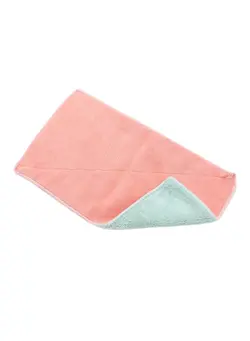 ظروف و تجهیزات آشپزخانه اکسسوری و تجهیزات آماده سازی Superfine Fiber Strong Dual Color Hand Towel Orange/Blue 