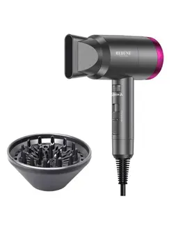 لوازم و مواد فرم‌دهی مو سشوار REBUNE 3 in 1 Hair Dryer Far infrared Thermo Protect Hair Styler 