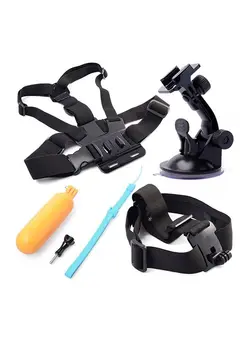 لوازم جانبی فیلم‌برداری و عکاسی اکسسوری حرفه‌ای 6-Piece Camera Accessories Set For GoPro Hero 2/3/3 Plus Black/Yellow/Blue 