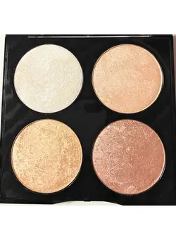 آرایشی صورت هایلایتر Miss Claire Miss Claire Bronze & Highlighter Makeup Studio Palette 2 Multi 8 Grams Bronze 8 G 