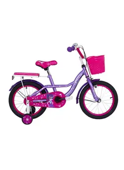 ماشین‌های سواری، سه چرخه و اسکوتر دوچرخه و سه چرخه کودک Vego Girl's 16 Inch Bicycle with Training Wheels Purple 