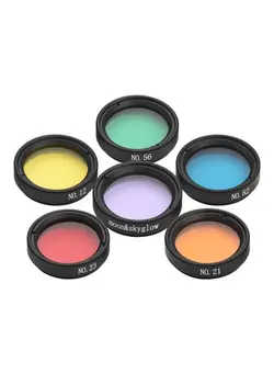 لوازم جانبی فیلم‌برداری و عکاسی فیلتر 6-Piece Telescope Filter Kit Multicolour 