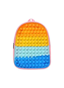 گجت، فیجت و سرگرمی پاپ ایت Fidget Backpack for School ,Pop-On-It Backpack , Fidget School Book Bags for Kids Teenagers Adjustable Shoulder Strap 