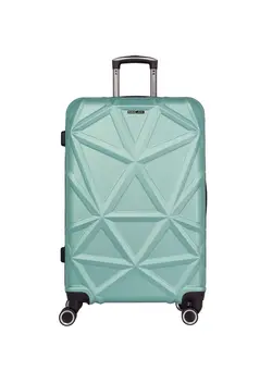 چمدان و ساک مسافرتی چمدان تک Matrix ABS Hardside Spinner Check In Large Luggage Trolley 27 Inch Green 