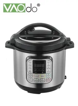 14-in-1 Electric Pressure Cooker Slow Cooker Rice Cooker Steamer Sauté Yogurt Maker Warmer Sterilizer Includes Free App with over 1900 Recipes Stainless Steel 6L 