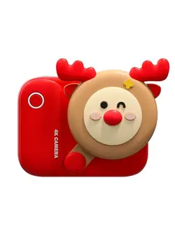 اسباب‌بازی‌های الکترونیکی سایر 4K Quality 1080P Auto Focus High Definition Dual Lens Recording Pocket Camera for Kids 