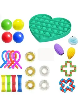 گجت، فیجت و سرگرمی پاپ ایت Pop Bubble Sensory Fidget Toy Set 