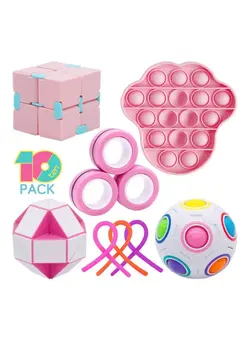 گجت، فیجت و سرگرمی پاپ ایت Push Bubble Sensory Fidget Toy Set 