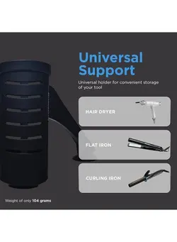 لوازم و مواد فرم‌دهی مو سشوار GAMA Professional IQ Perfetto Hair Dryer Stand 