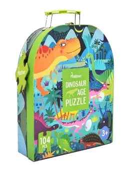 پازل سایر 104-Piece Dinosaur Cartoon Floor Puzzle 