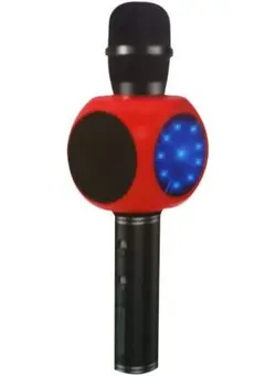 میکروفون سایر Smart Berry M8 Bluetooth Karaoke Microphone, Black/Red 
