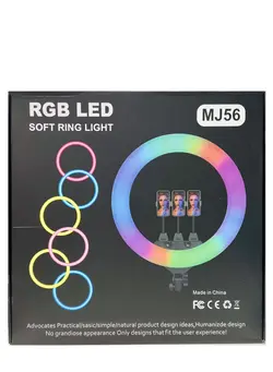 نورپردازی و استودیو سایر Ring Light RGB LED Colorful Photography LED for TikTok Vlogging Video YouTube Live 