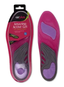 مراقبت پوست دست و پا محصولات درمانی دست و پا Amazing Active Gel Insole for All Day Support and Cushioning, Women's 