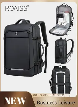 چمدان و ساک مسافرتی چمدان تک Multi Purpose Large Capacity Laptop Backpack with USB Charge Men 35L Extra Large Carry On Backpack Men Water Resistant Traveling Suitcase Weekender Bag Daypack for Business 