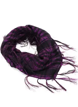 لباس بافت و شال گردن Wind-Proof And Sand-Proof Warm Scarf Purple 