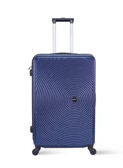 چمدان و ساک مسافرتی چمدان تک Astro ABS Hardside Spinner Check In Large Luggage Trolley 28 Inch Navy 