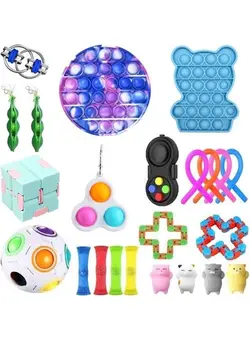 گجت، فیجت و سرگرمی پاپ ایت Sensory Fidget Toys Set 