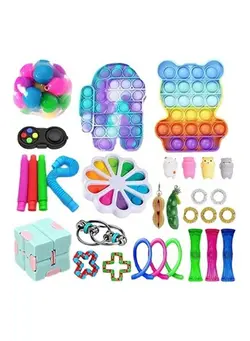 گجت، فیجت و سرگرمی پاپ ایت Pop Bubble Sensory Fidget Toy Set 