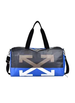 چمدان و ساک مسافرتی ساک مسافرتی Zipper Closure Large Capacity Duffel Bag Blue/Black 