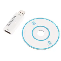 تجهیزات صوتی  قابل حمل سایر HD to USB 2.0 1080p Audio Video Capture Card V7801W_P White 