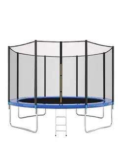 بازی‌های فضای باز و تجهیزات پارک ترامپولین Trampoline 10 Feet Fancy And Stylish Trampoline 305X305X246cm 