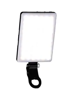 نورپردازی و استودیو سایر Mini Clip-On Mobile Phone LED Light Black 