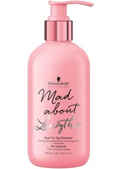 مراقبت پوست سر صاف‌کننده مو Schwarzkopf Mad About Lengths Root To Tip Cleanser Shampoo 