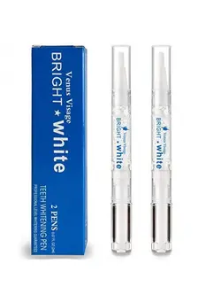 بهداشت دهان و دندان سفید کننده دندان Venus Visage Teeth Whitening Pen (2 Pens), 20+ Uses, Effective＆Painless, No Sensitivity, Travel-Friendly, Easy to Use, Beautiful White Smile, Natural Mint Flavor (Mint) 