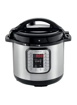 پلوپز، زودپز و آرام‌پز زودپز 16-In-1 Electric Pressure Cooker Multifunctional Programmable Multicooker With Safety Feature, 16 Smart Cook Programs, Manual Function For Personalised Recipes 8.0 L 1200.0 W PCM80.000SS Black/Silver 