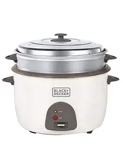 پلوپز، زودپز و آرام‌پز پلوپز Rice Cooker 4.5L 4.5 l 1600 W RC4500 White/Black/Clear 