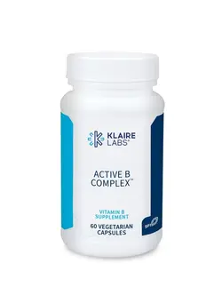ویتامین و ساپلیمنت تقویت‌کننده‌های ایمنی Active B Complex Energy & Mood Support B Vitamin Supplement With Metafolin Folate Methylcobalamin B12 Biotin & Vit B6 High Potency Hypoallergenic B Vitamins (60 Capsules) 